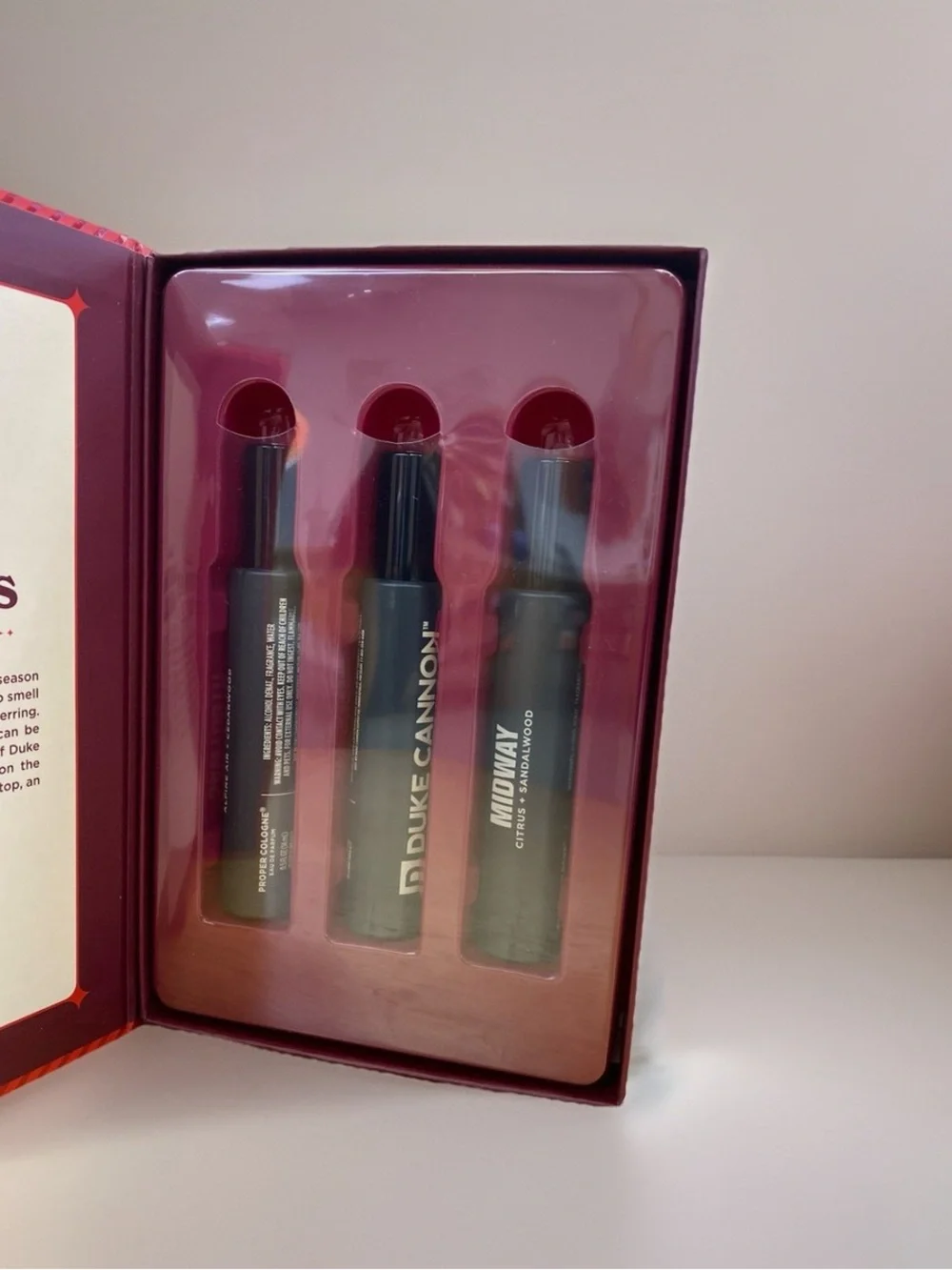 Duke Cannon Merry Little Sniffmas Gift Set
